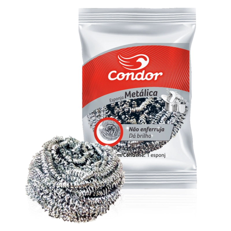 Esponja Metálica Inox Condor